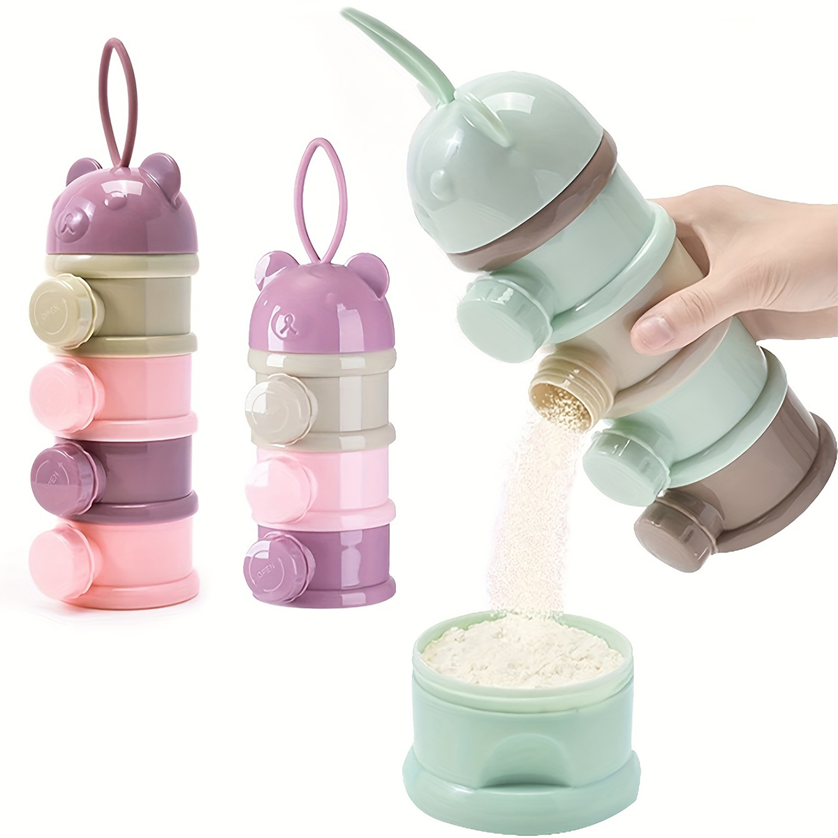 Food Storage 1 Year - Récipient de lait en poudre pour