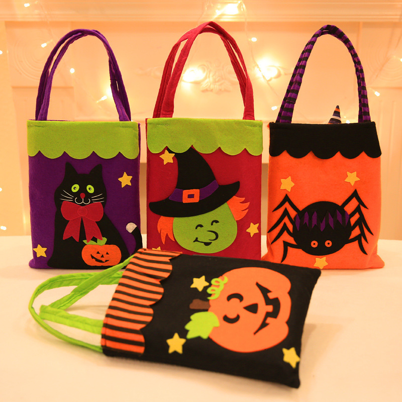Food Storage Year Supply - Sac cadeau de sorcières citrouille d'halloween,
