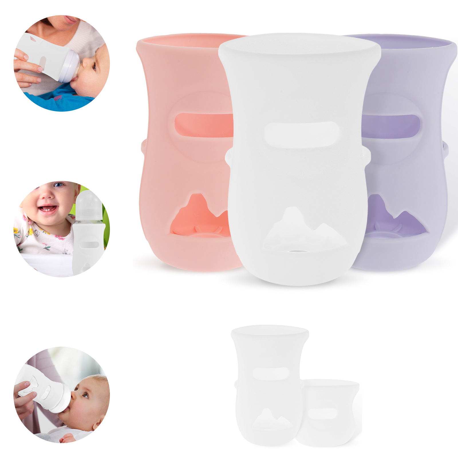 Food Storage 1 Year - Manchons en Silicone couvercle de biberon