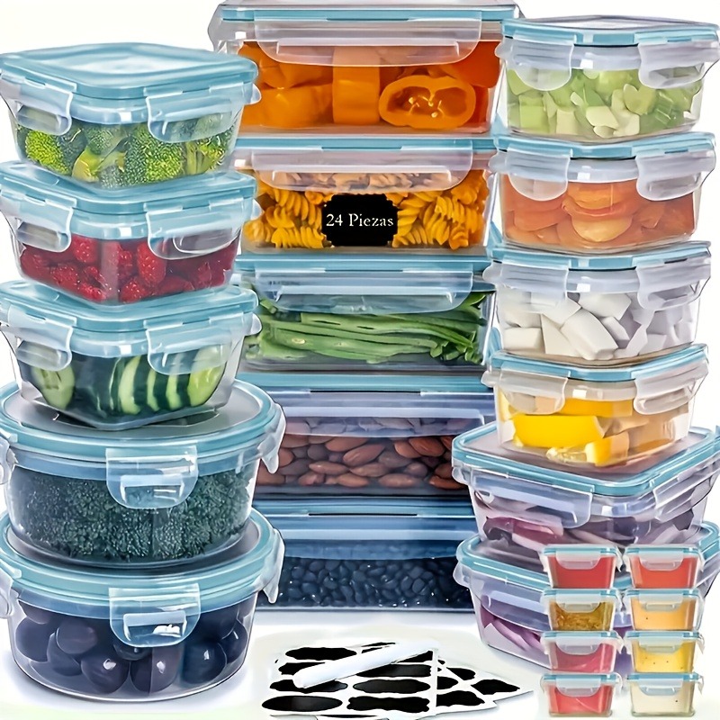 Ensemble de 48 contenants alim - Food Storage Kitchen Container Set avis et prix